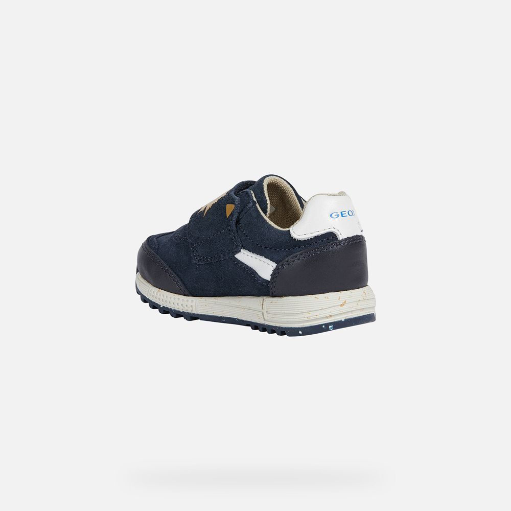 Tenis Geox Bebe Azul Marinho - Alben Boy - IBAVG6321